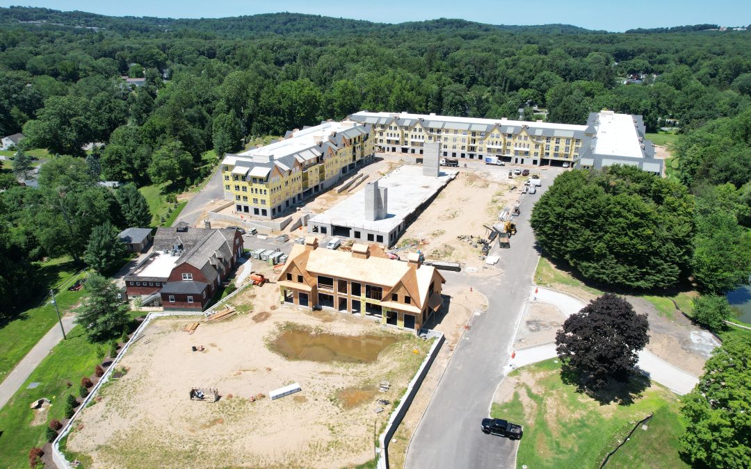 Construction Progressing at New Luxury 55+ Rental Community on Former Private Country Estate in Parsippany, N.J.