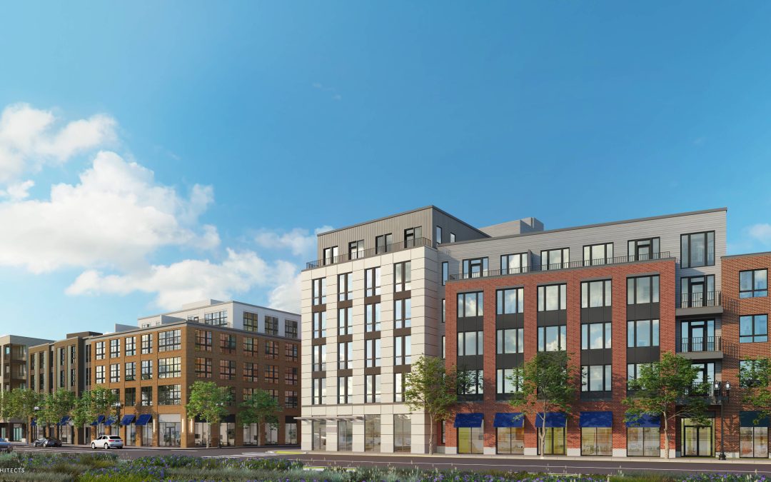 New Renderings Reveal the Next Chapter for Washington Street as Newton Crossing Takes Shape