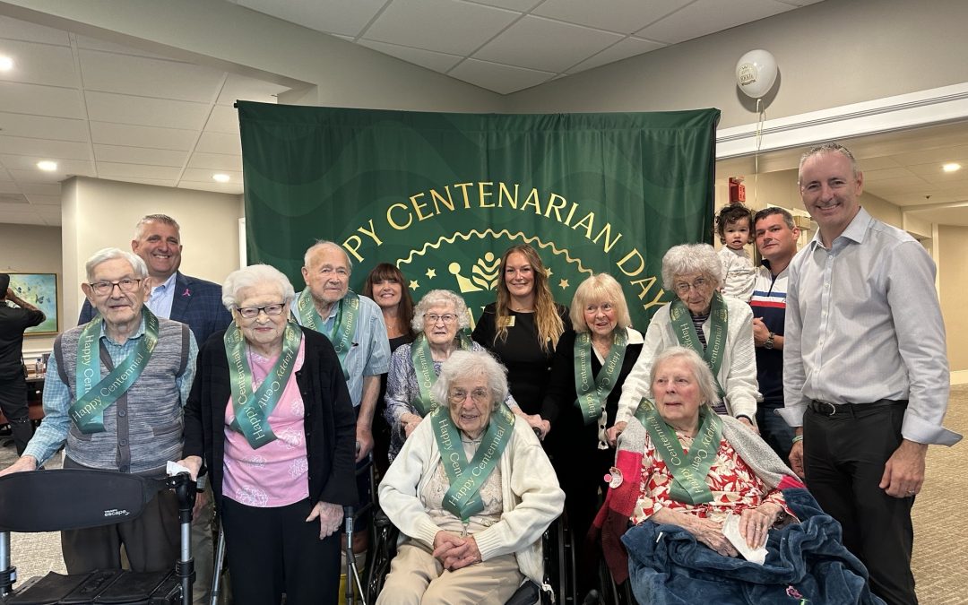 Oxford Senior Living Campus in Langhorne Honors Eight Centenarian Residents for National Centenarian’s Day