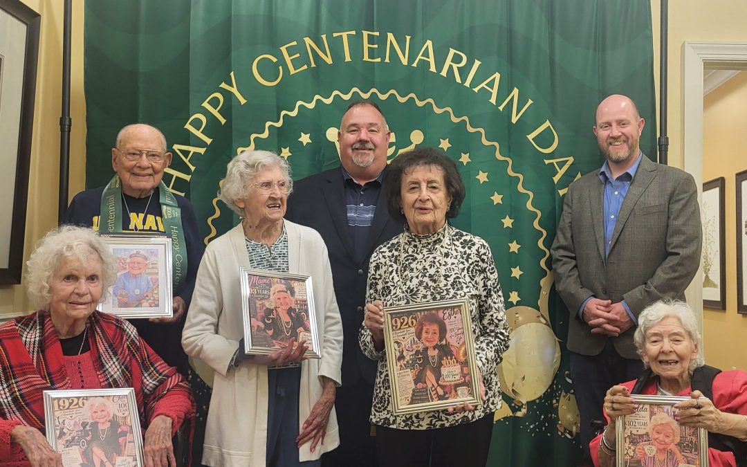 The Terraces at Seacrest Village Honors Six Centenarian Residents for National Centenarian’s Day